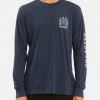 BILLABONG Portal Long Sleeve T-Shirt NAVY