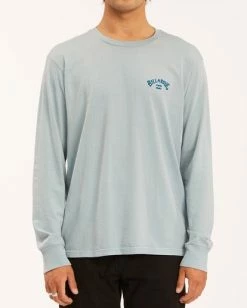 BILLABONG Archwave Wave Washed Long Sleeve T-Shirt CHAR