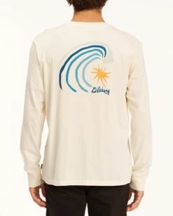 BILLABONG Peak Wave Washed Long Sleeve T-Shirt OFF WHITE -Mens Accessories Sales 2022 abyzt00631 billabongw ofw bck1 1