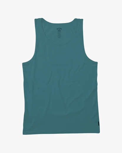 BILLABONG Essential Tank Wave Washed Tank Top BLUE CRUZ 5 BILLABONG Essential Tank Wave Washed Tank Top BLUE CRUZ - Image 5