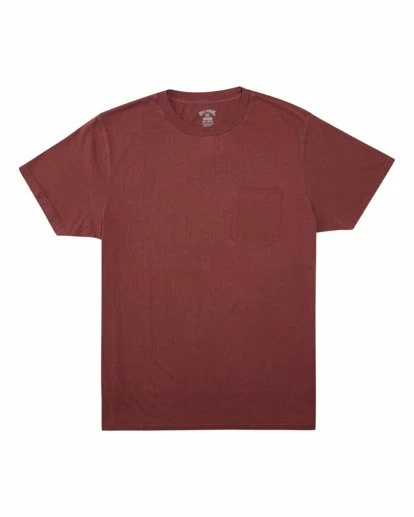 BILLABONG Essential Pocket Wave Washed T-Shirt PACIFIC 8 BILLABONG Essential Pocket Wave Washed T-Shirt PACIFIC - Image 8