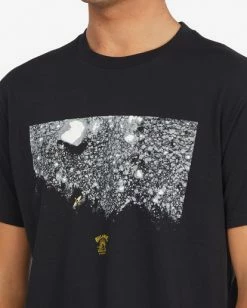 BILLABONG A/Div Icebergs Short Sleeve T-Shirt BLACK -Mens Accessories Sales 2022 abyzt00686 billabongw blk dtl1 1