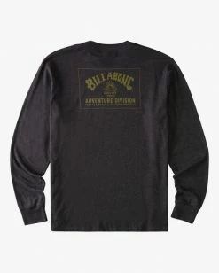 BILLABONG A/Div Studio Arch UV Long Sleeve T-Shirt BLACK -Mens Accessories Sales 2022 abyzt00691 billabongf blk bck1 1