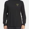 BILLABONG A/Div Studio Arch UV Long Sleeve T-Shirt BLACK
