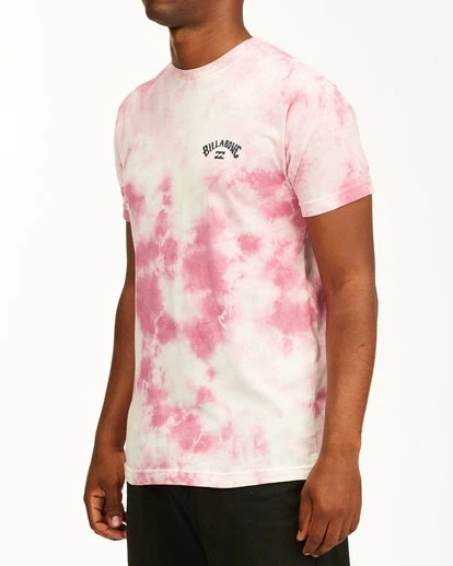 BILLABONG Tie Dye Arch Short Sleeve Tee MINT 4 BILLABONG Tie Dye Arch Short Sleeve Tee MINT - Image 4