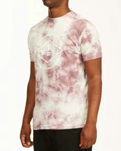 BILLABONG Tie Dye Rotor Arch Short Sleeve Tee MINT -Mens Accessories Sales 2022 abyzt00761 billabongw phz sd1 1