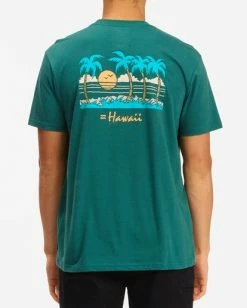 BILLABONG Maui Hawaii Short Sleeve T-Shirt DEEP SEA 8 BILLABONG Maui Hawaii Short Sleeve T-Shirt DEEP SEA -Mens Accessories Sales 2022 abyzt00778 billabongw dps bck1 1