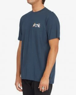BILLABONG Arch Short Sleeve T-Shirt BLACK -Mens Accessories Sales 2022 abyzt00789 billabongw nvy sd1