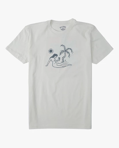BILLABONG Sun Worshiper Short Sleeve T-Shirt OFF WHITE 6 BILLABONG Sun Worshiper Short Sleeve T-Shirt OFF WHITE - Image 6