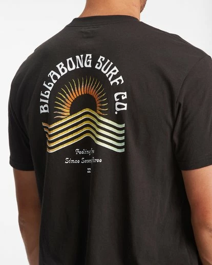 BILLABONG T-Street Short Sleeve T-Shirt BLACK 5 BILLABONG T-Street Short Sleeve T-Shirt BLACK - Image 5