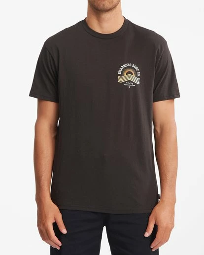 BILLABONG T-Street Short Sleeve T-Shirt BLACK 1 BILLABONG T-Street Short Sleeve T-Shirt BLACK