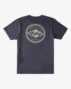 BILLABONG Diamond Wave Washed Short Sleeve T-Shirt WASHED BLACK -Mens Accessories Sales 2022 abyzt00812 billabongf waa bck1