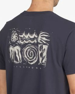 BILLABONG Progression Wave Washed Short Sleeve T-Shirt WASHED BLACK -Mens Accessories Sales 2022 abyzt00815 billabongw waa dtl1 1