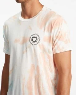 BILLABONG Sunshine Tie-Dye Short Sleeve T-Shirt OFF WHITE 13 BILLABONG Sunshine Tie-Dye Short Sleeve T-Shirt OFF WHITE -Mens Accessories Sales 2022 abyzt00821 billabongw ofw dtl1 1