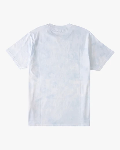BILLABONG Body And Mind Tie-Dye Short Sleeve T-Shirt WHITE 7 BILLABONG Body And Mind Tie-Dye Short Sleeve T-Shirt WHITE - Image 7