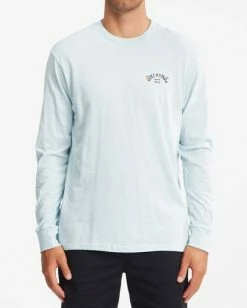 BILLABONG Arch Fill Long Sleeve T-Shirt NAVY