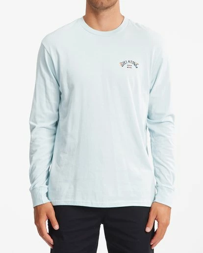 BILLABONG Arch Fill Long Sleeve T-Shirt NAVY 1 BILLABONG Arch Fill Long Sleeve T-Shirt NAVY