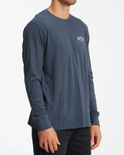 BILLABONG Arch Fill Long Sleeve T-Shirt NAVY 12 BILLABONG Arch Fill Long Sleeve T-Shirt NAVY -Mens Accessories Sales 2022 abyzt00823 billabongw nvy sd2 1