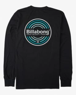 BILLABONG Artic Long Sleeve T-Shirt BRICK -Mens Accessories Sales 2022 abyzt00826 billabongf blk bck1 1