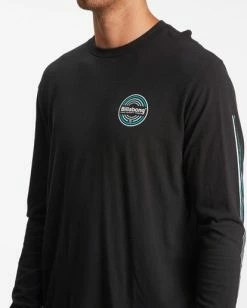 BILLABONG Artic Long Sleeve T-Shirt BRICK -Mens Accessories Sales 2022 abyzt00826 billabongw blk dtl1 1