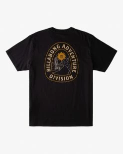 BILLABONG A/Div Barren Short Sleeve T-Shirt BLACK -Mens Accessories Sales 2022 abyzt00840 billabongf blk bck1 1