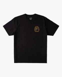 BILLABONG A/Div Barren Short Sleeve T-Shirt BLACK -Mens Accessories Sales 2022 abyzt00840 billabongv blk frt1 1