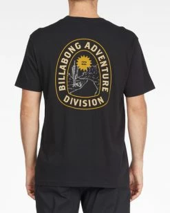BILLABONG A/Div Barren Short Sleeve T-Shirt BLACK -Mens Accessories Sales 2022 abyzt00840 billabongw blk bck1 1