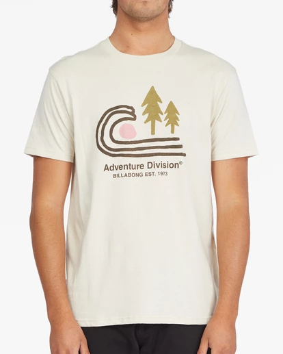 BILLABONG Park Lands Short Sleeve T-Shirt MOON 1 BILLABONG Park Lands Short Sleeve T-Shirt MOON