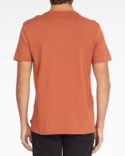 BILLABONG Woodland Short Sleeve T-Shirt RUST 3 BILLABONG Woodland Short Sleeve T-Shirt RUST - Image 3
