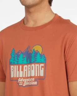 BILLABONG Woodland Short Sleeve T-Shirt RUST 11 BILLABONG Woodland Short Sleeve T-Shirt RUST -Mens Accessories Sales 2022 abyzt00842 billabongw rst dtl1 1