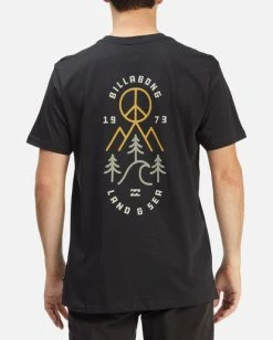 BILLABONG Tranquil Short Sleeve T-Shirt BLACK 10 BILLABONG Tranquil Short Sleeve T-Shirt BLACK -Mens Accessories Sales 2022 abyzt00844 billabongw blk bck1 1