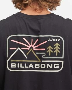 BILLABONG A/Div Landscape Long Sleeve T-Shirt BLACK 12 BILLABONG A/Div Landscape Long Sleeve T-Shirt BLACK -Mens Accessories Sales 2022 abyzt00845 billabongw blk dtl1 1