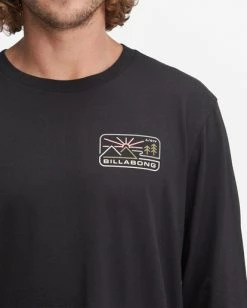 BILLABONG A/Div Landscape Long Sleeve T-Shirt BLACK 13 BILLABONG A/Div Landscape Long Sleeve T-Shirt BLACK -Mens Accessories Sales 2022 abyzt00845 billabongw blk dtl2 1