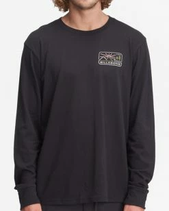 BILLABONG A/Div Landscape Long Sleeve T-Shirt BLACK