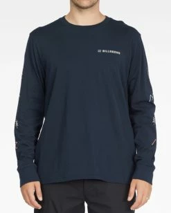 BILLABONG Tranquil Long Sleeve T-Shirt NAVY
