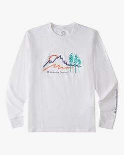 BILLABONG A/Div Scribbles Long Sleeve T-Shirt WHITE 14 BILLABONG A/Div Scribbles Long Sleeve T-Shirt WHITE -Mens Accessories Sales 2022 abyzt00847 billabongv wht frt1 1
