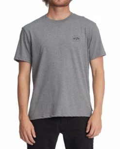 BILLABONG A/Div Performance Arch UV Short Sleeve T-Shirt DARK GREY HEATHER -Mens Accessories Sales 2022 abyzt00849 billabongw dgr frt1 6