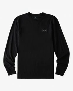 BILLABONG A/Div Performance Arch UV Long Sleeve T-Shirt ROCK -Mens Accessories Sales 2022 abyzt00850 billabongf blk frt1 1