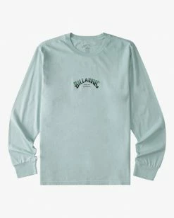 BILLABONG Bong Wave Washed Long Sleeve T-Shirt SEAMIST 14 BILLABONG Bong Wave Washed Long Sleeve T-Shirt SEAMIST -Mens Accessories Sales 2022 abyzt00851 billabongv sem frt1