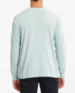 BILLABONG Bong Wave Washed Long Sleeve T-Shirt SEAMIST 12 BILLABONG Bong Wave Washed Long Sleeve T-Shirt SEAMIST -Mens Accessories Sales 2022 abyzt00851 billabongw sem bck1