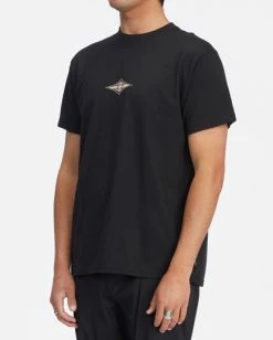 BILLABONG Diamond Wave Short Sleeve T-Shirt LIGHT LAVENDER -Mens Accessories Sales 2022 abyzt00867 billabongw blk sd1 2