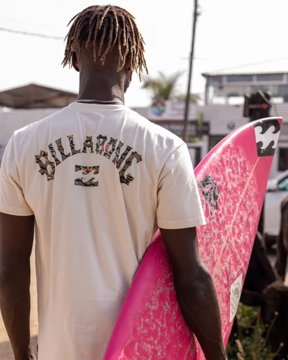 BILLABONG Arch Fill Short Sleeve T-Shirt BLACK 2 BILLABONG Arch Fill Short Sleeve T-Shirt BLACK - Image 2