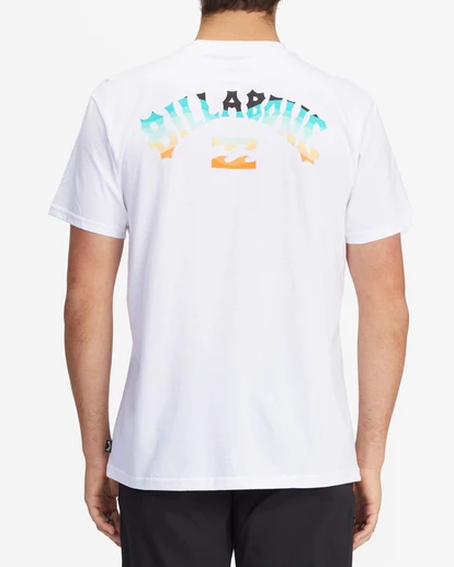 BILLABONG Arch Fill Short Sleeve T-Shirt BLACK 6 BILLABONG Arch Fill Short Sleeve T-Shirt BLACK - Image 6