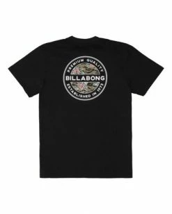 BILLABONG Rotor Short Sleeve T-Shirt MELLOW YELLOW -Mens Accessories Sales 2022 abyzt00870 billabongf blk bck1 1
