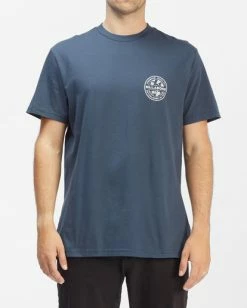 BILLABONG Rotor Short Sleeve T-Shirt MELLOW YELLOW -Mens Accessories Sales 2022 abyzt00870 billabongw nvy frt1 6