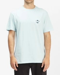 BILLABONG Rotor Diamond Short Sleeve T-Shirt LIGHT LAVENDER -Mens Accessories Sales 2022 abyzt00871 billabongw cbu frt1 3