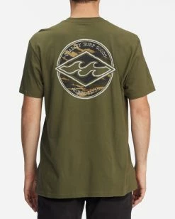 BILLABONG Rotor Diamond Short Sleeve T-Shirt LIGHT LAVENDER -Mens Accessories Sales 2022 abyzt00871 billabongw mil bck1 2