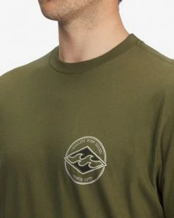 BILLABONG Rotor Diamond Short Sleeve T-Shirt LIGHT LAVENDER -Mens Accessories Sales 2022 abyzt00871 billabongw mil dtl1 2