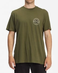 BILLABONG Rotor Diamond Short Sleeve T-Shirt LIGHT LAVENDER -Mens Accessories Sales 2022 abyzt00871 billabongw mil frt1 2