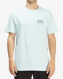 BILLABONG Exit Arch Short Sleeves T-Shirt COASTAL BLUE -Mens Accessories Sales 2022 abyzt00872 billabongw cbu frt1 4